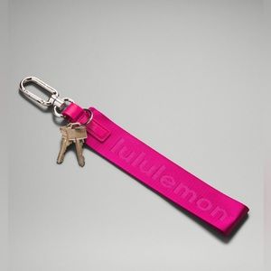Lululemon Never Lost Keychain